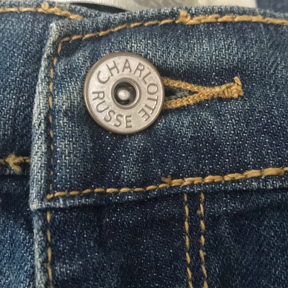 Charlotte Russe Jean shorts - Picture 3 of 5